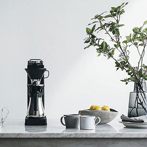 バルミューダ コーヒーメーカー The Brew 3杯用 ブラック K06A-BK: OA