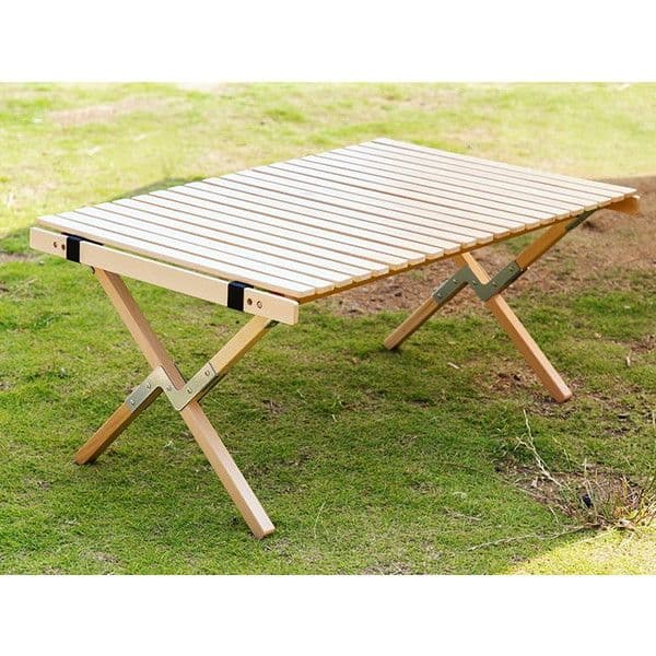 ロールトップテーブル Wood 9060 W900×D600×H410mm: オフィス家具