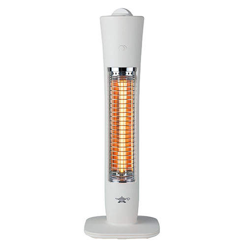 アラジン 電気ストーブ 遠赤グラファイトヒーター ホワイト AEH-G409N
