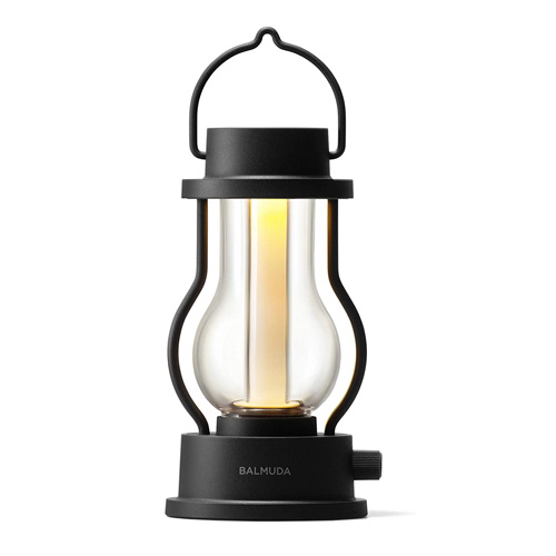 バルミューダ ポータブルLEDランタン ブラック L02A-BK(ブラック