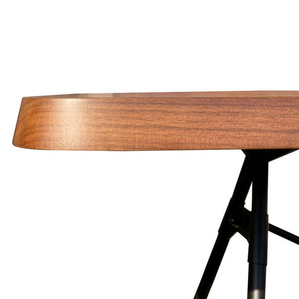 GART ユング LDテーブル W1200×D750×H700mm ブラウン: オフィス家具