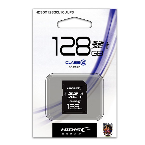 HIDISC SDXCカード CLASS10 UHS-1対応 128GB: パソコン周辺機器