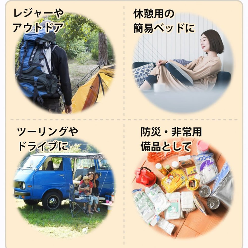 LandField リクライニングチェア アウトドア オットマン サイド