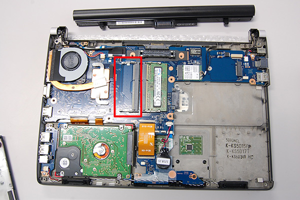 東芝 dynabook R73U R73/RZ73/RZ83シリーズ メモリの増設（お客様での