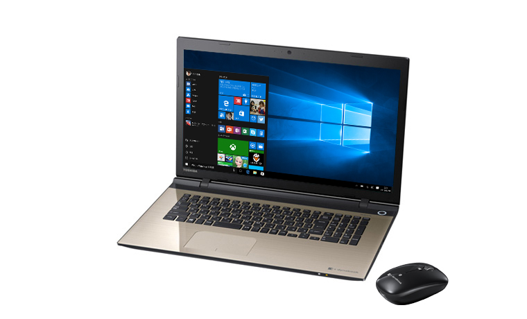 T67/V 仕様 2016夏モデル サテンゴールド 17.3型 大画面 PT67VGP-BJA