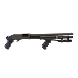 Remington Mdl 870 12 ga SN:X019129M Pump action riot shotgun