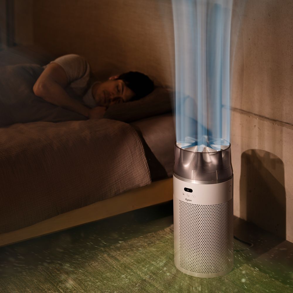HushJet™ Compact Purifier | White/Silver | Dyson Hong Kong