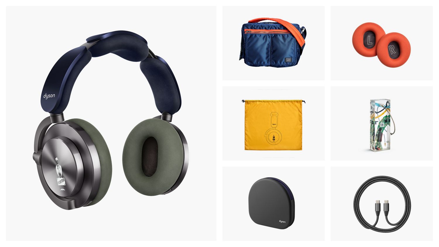 OnTrac™ | PORTER ​Limited edition headphones and shoulder bag