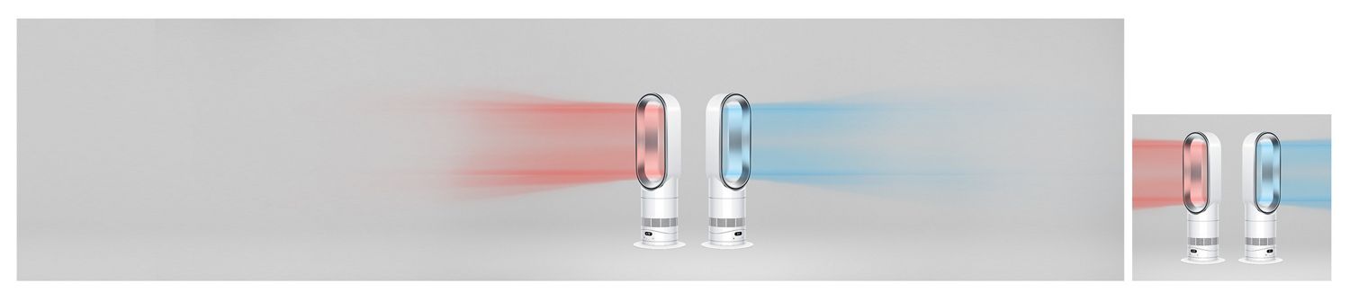 Dyson Hot+Cool™ HF1 Remote Link Pre-heat ファンヒーター | 空調家電