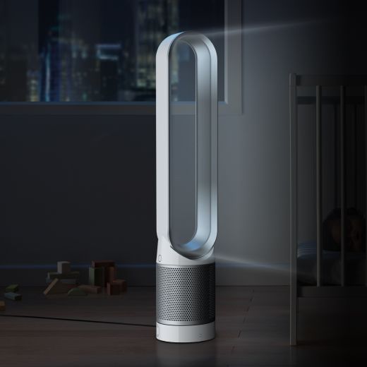 Dyson Cool™ AM07 Bladeless Tower Fan - White/Silver - Dyson SG