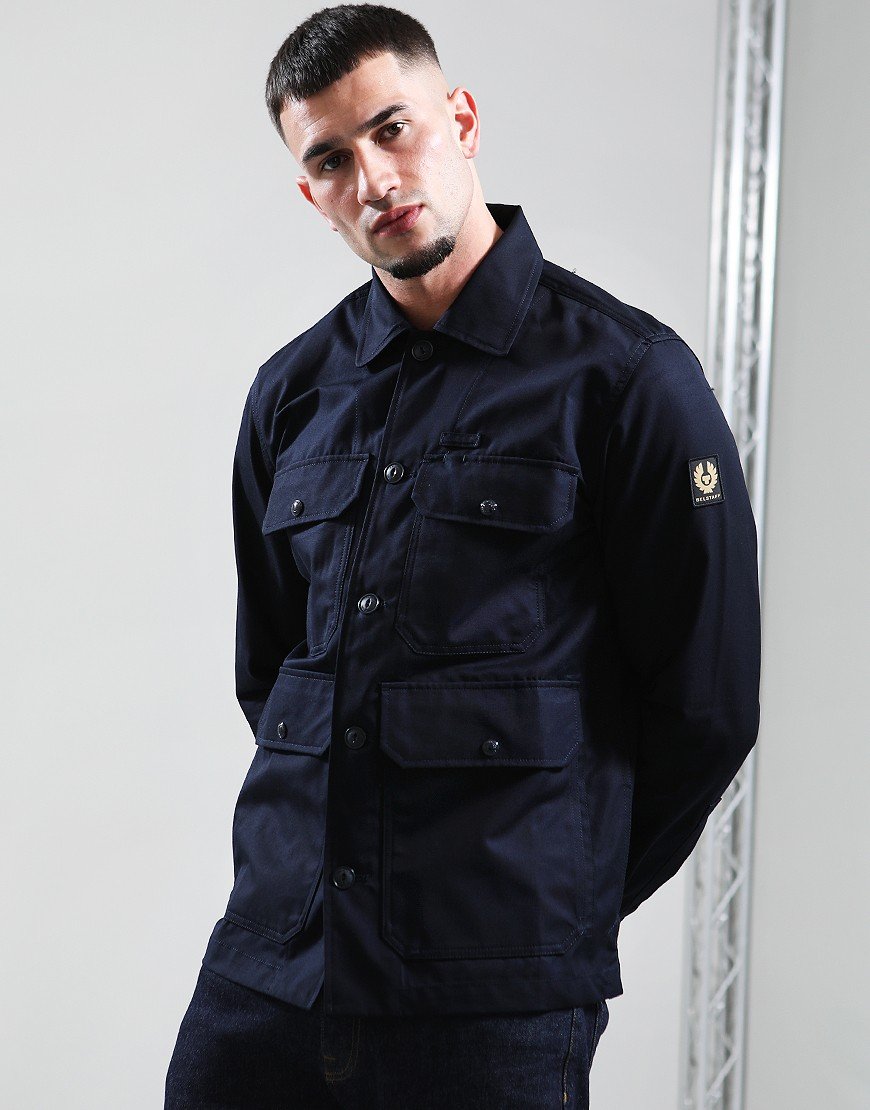 Belstaff Forge Jacket Dark Ink - Terraces Menswear