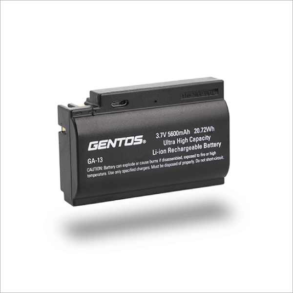 販売終了予定品※【GENTOS】Gシリーズ 専用充電池付きヘッドライト（USB