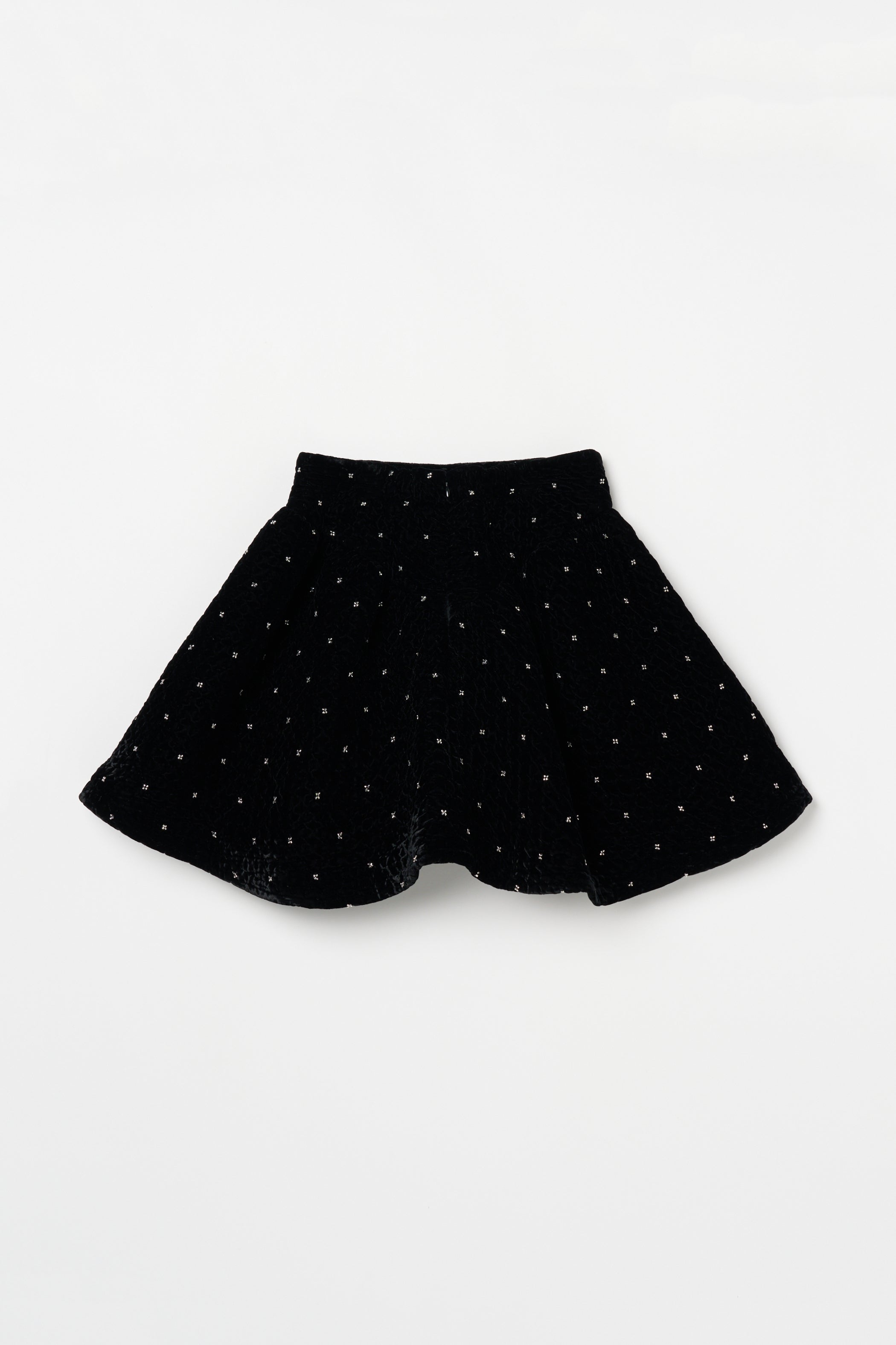 VELVET BEADS SKIRT