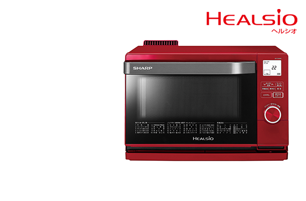 シャープ ヘルシオ オーブンレンジ 18L レッド系(AX-CA400) - グリーン