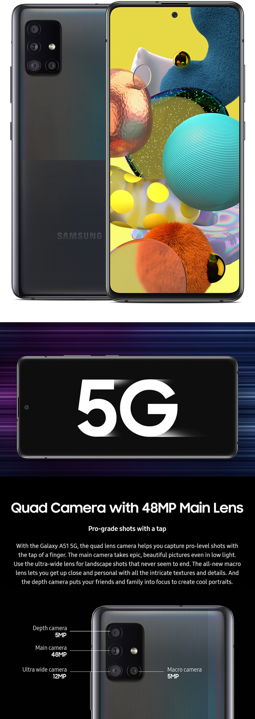 Samsung Galaxy A51 5G - SafeLink Wireless