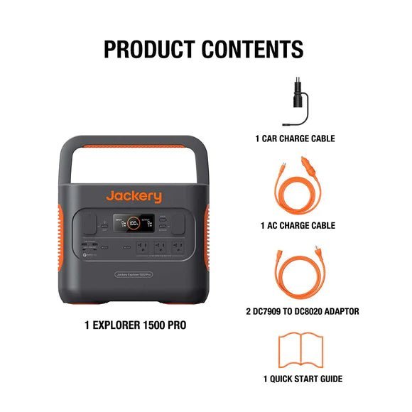 Jackery| Explorer 1500 Capacity 1534Wh Portable Power Station