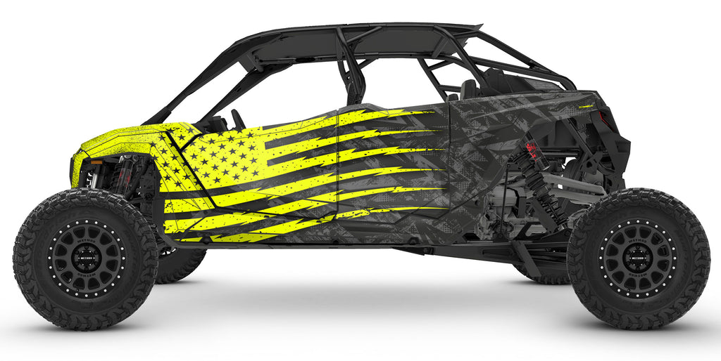 RZR PRO 4 - EDGY FLAG – ECDcustoms