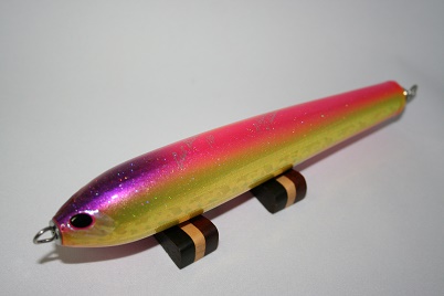 shell shaping lures (貝田ルアー) Trumpet(トランペット) 250 使用