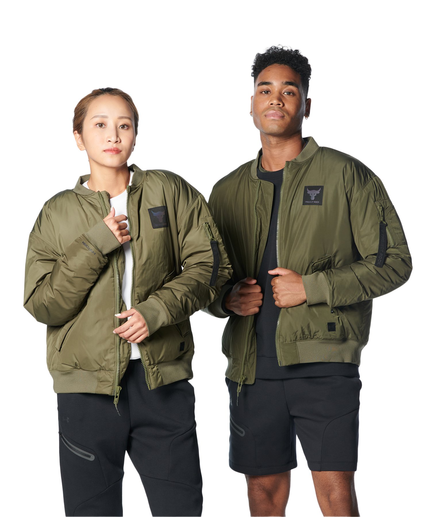 アンダーアーマー公式】 UAプロジェクトロック ボンバー ジャケット