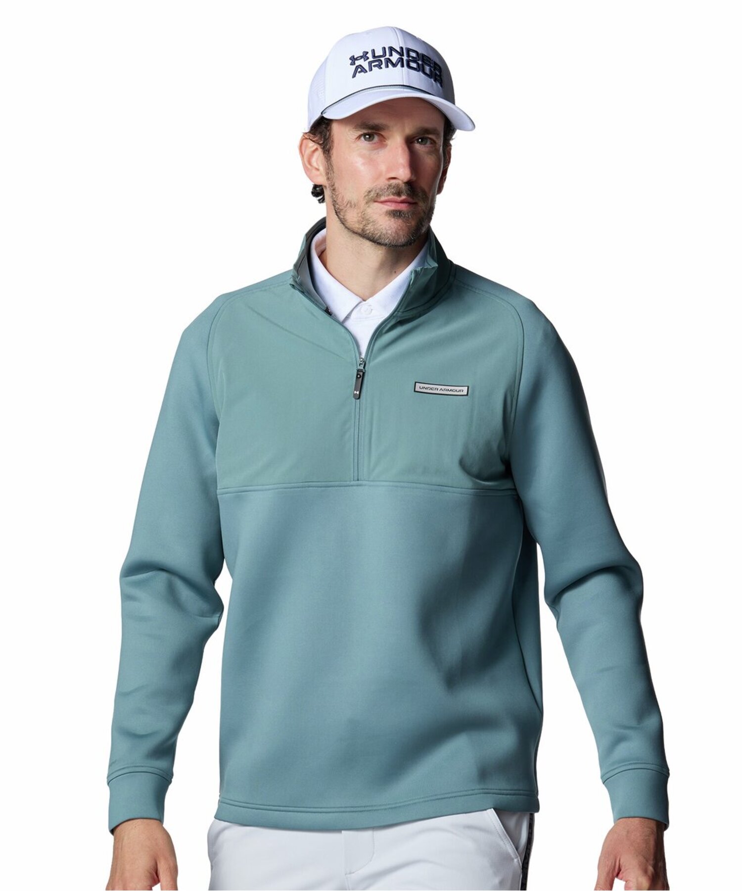 アンダーアーマー公式】 UAドライブプロ ハイブリッド 1/2ジップ