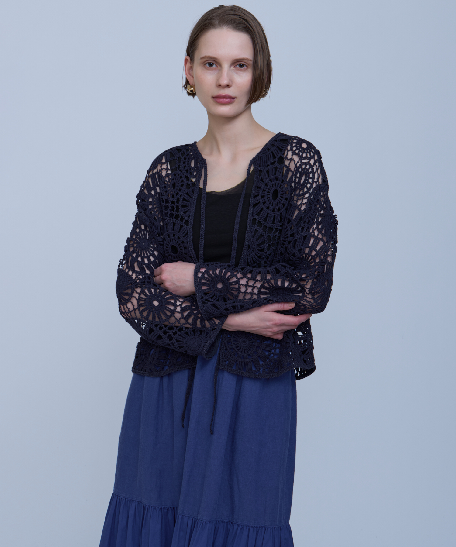 サークルエンブロイダリージャケット ｜ハウス オブ ロータス＜HOUSE