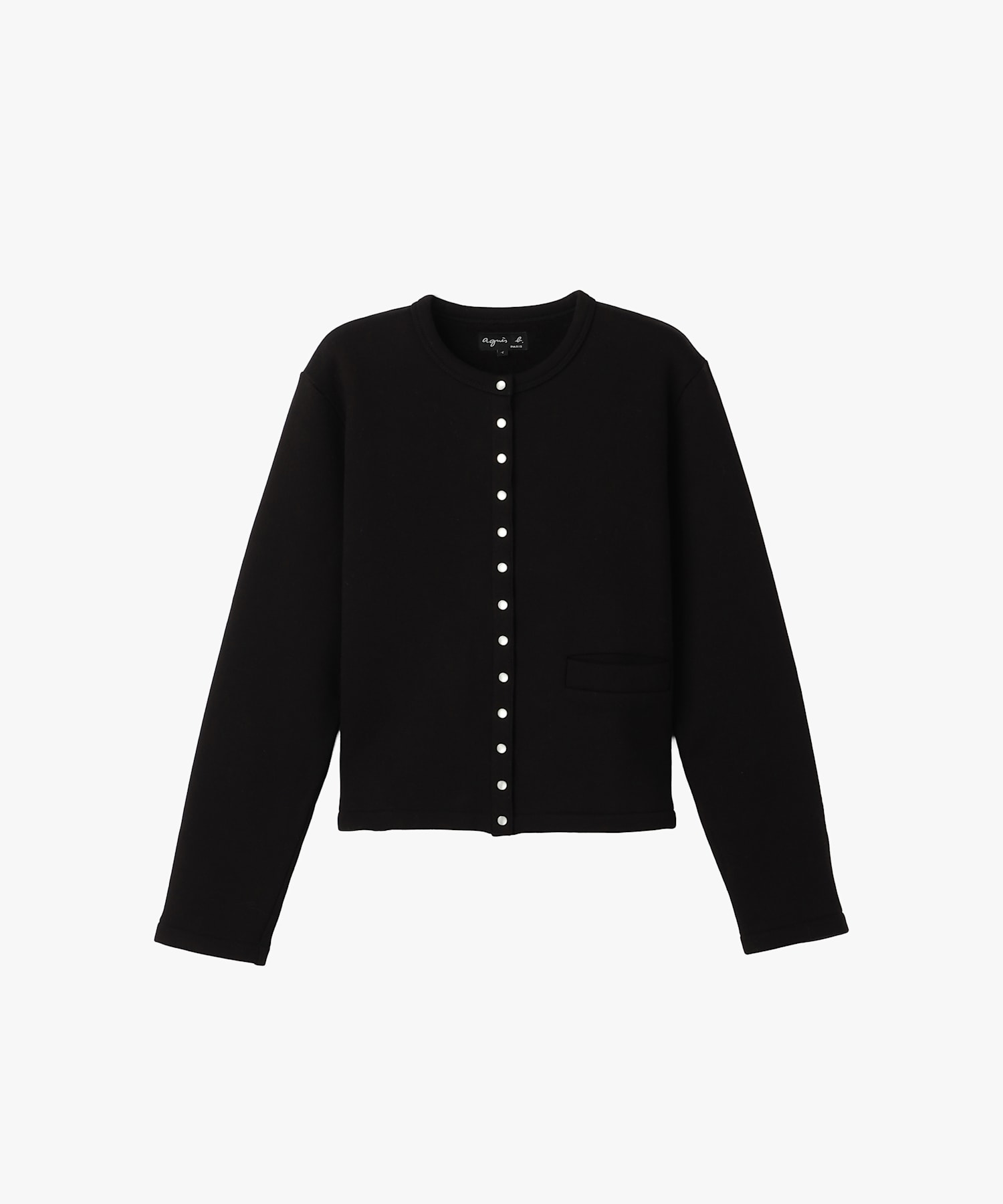 コットン メルトン カーディガンプレッション 