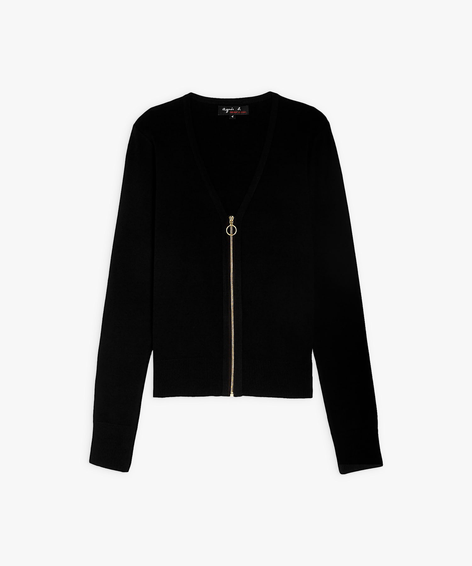 J155 CARDIGAN Vネックカーディガン ｜agnès b. FEMME（ファム