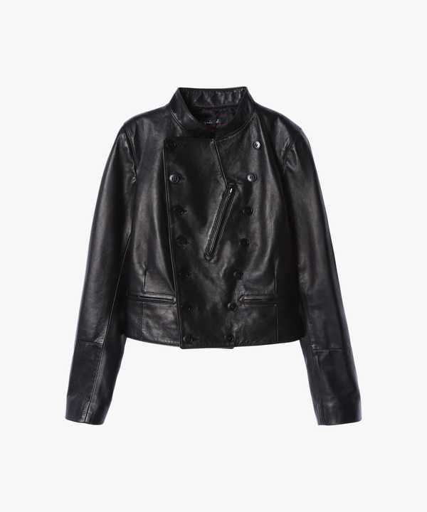 ラムスキン レザー ジャケット ｜agnès b. FEMME（ファム