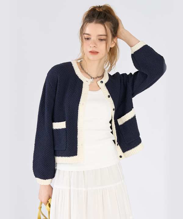 カーディガン｜To b. by agnès b.（トゥービー バイ アニエスベー