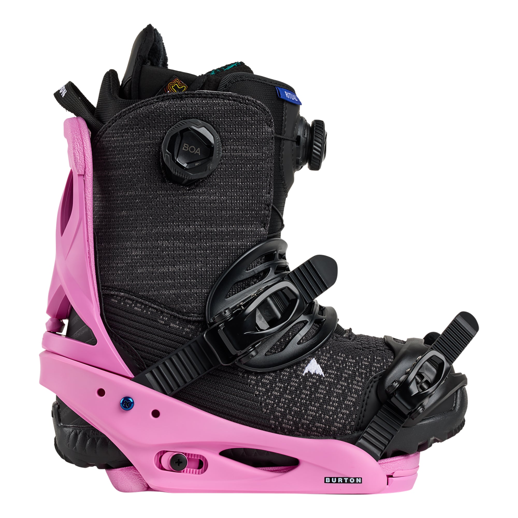 Burton Women's Scribe Re:Flex Snowboard Bindings Fuchsia Pink
