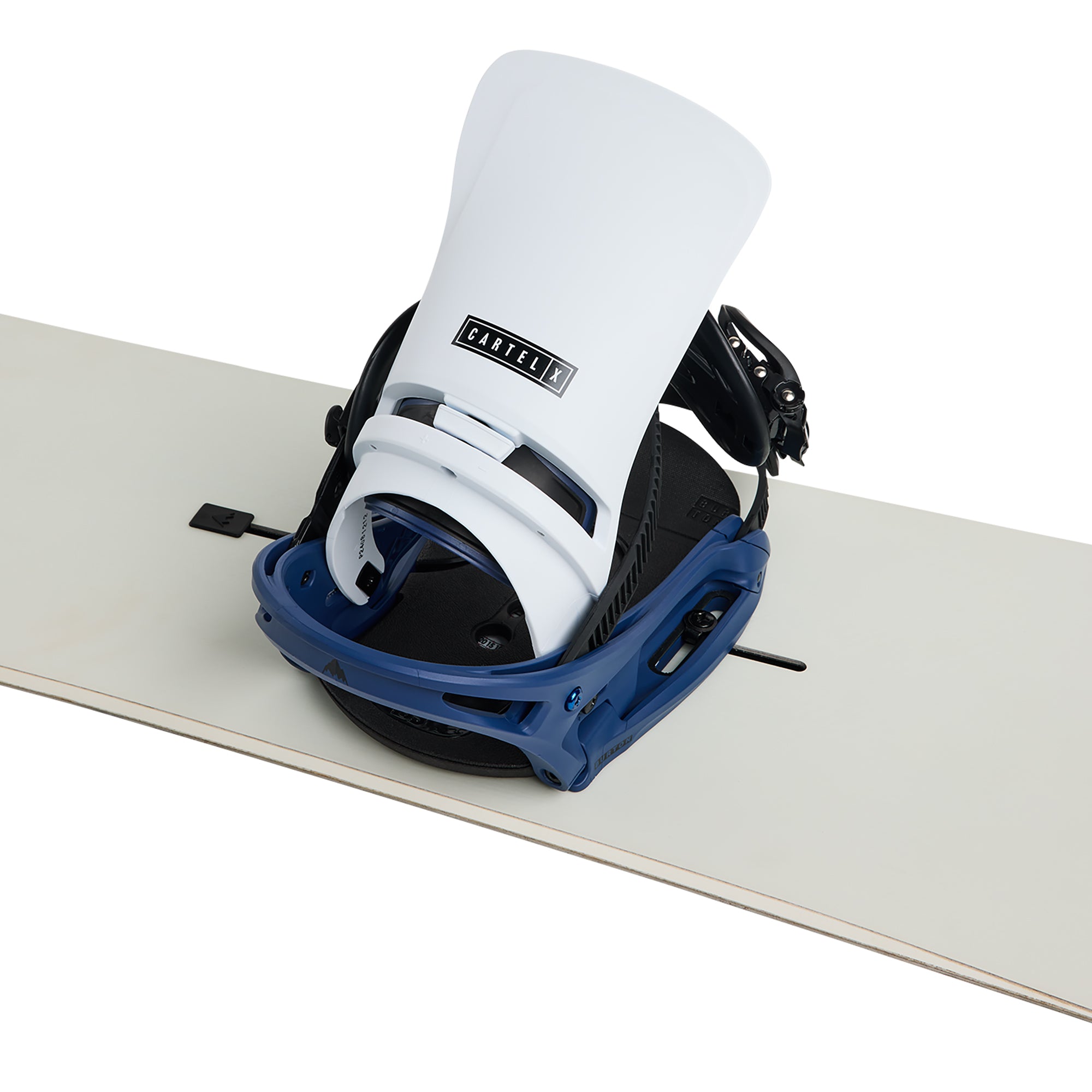 Burton Men's Cartel X Re:Flex Snowboard Bindings Nightfall/White