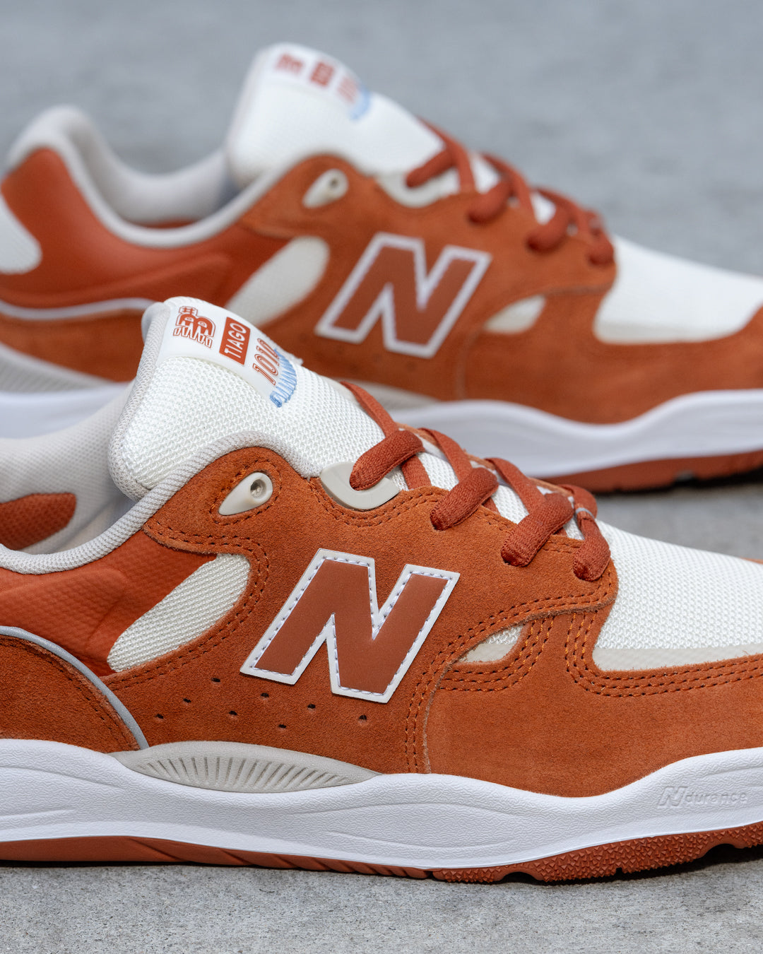 New Balance Numeric Tiago Lemos 1010 Rust Orange/Cream – Eastern