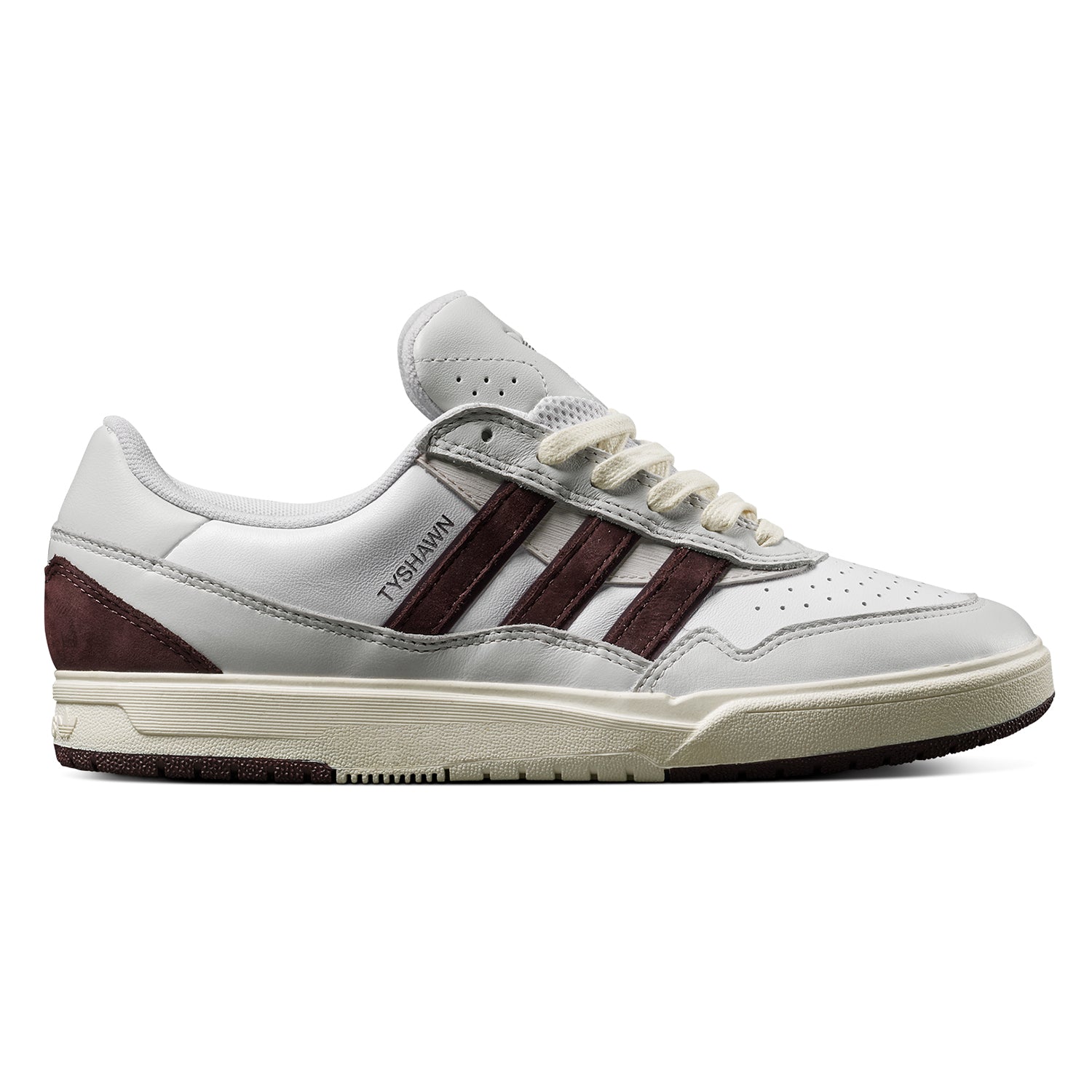 Adidas Tyshawn II x Zach Saraceno Crystal White/Shadow Brown