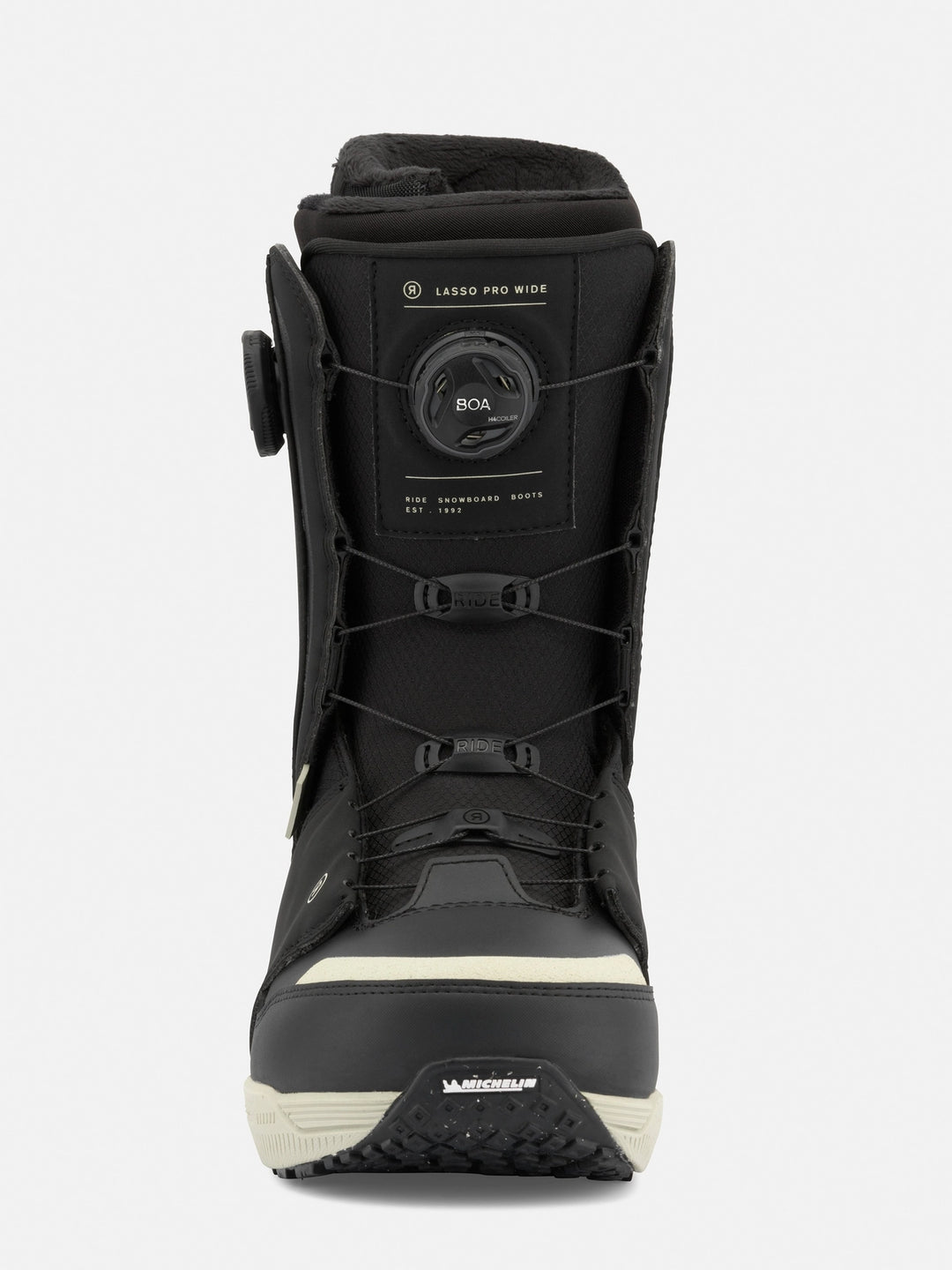 Ride Lasso Pro Wide Snowboard Boots Black – Eastern Boarder