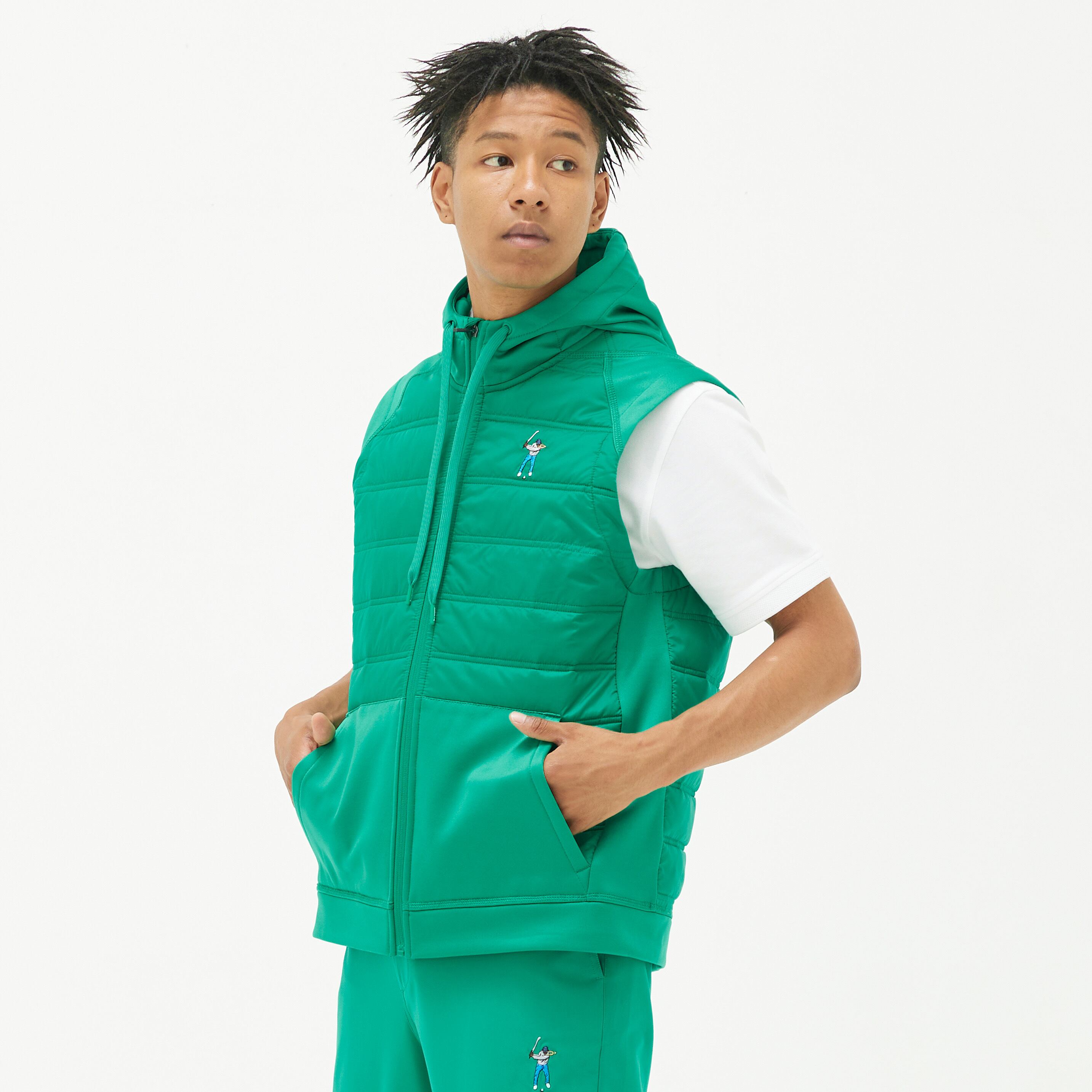 Zip Hoodie Vest / ジップパーカーベスト – Eastside Golf (イースト