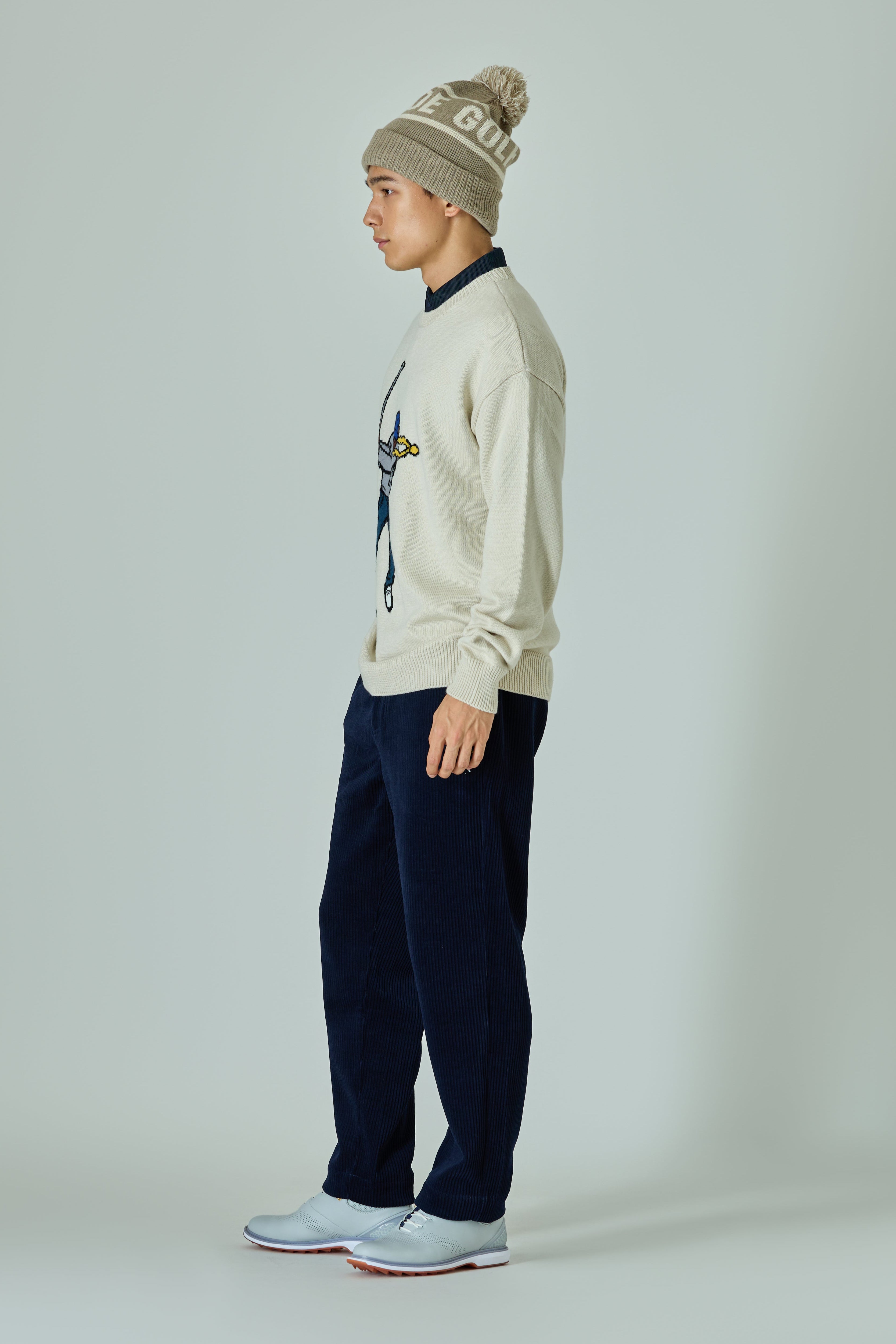 Intarsia Swingman Sweater / インターシャスウィングマンセーター