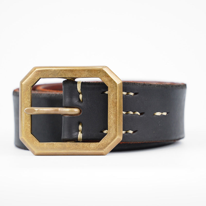 Vintage Works DH5684 Chasin - Black/ Brass Buckle – East West Apparel