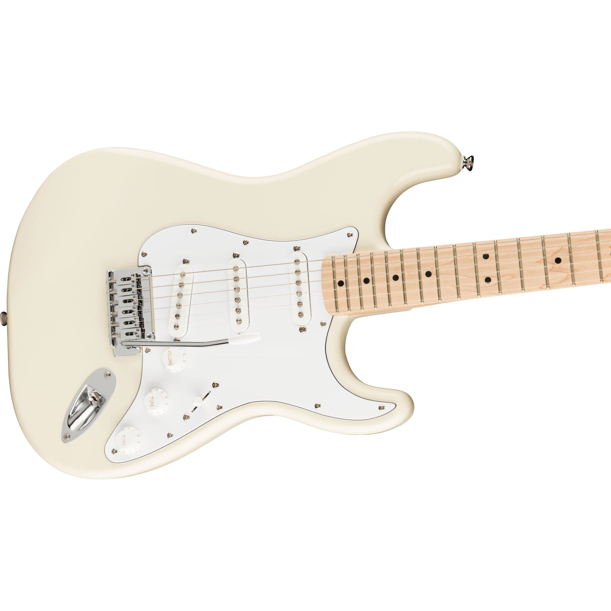 Squier 037-8002-505 Affinity Strat, SSS, Mapel, WPG, Olympic White