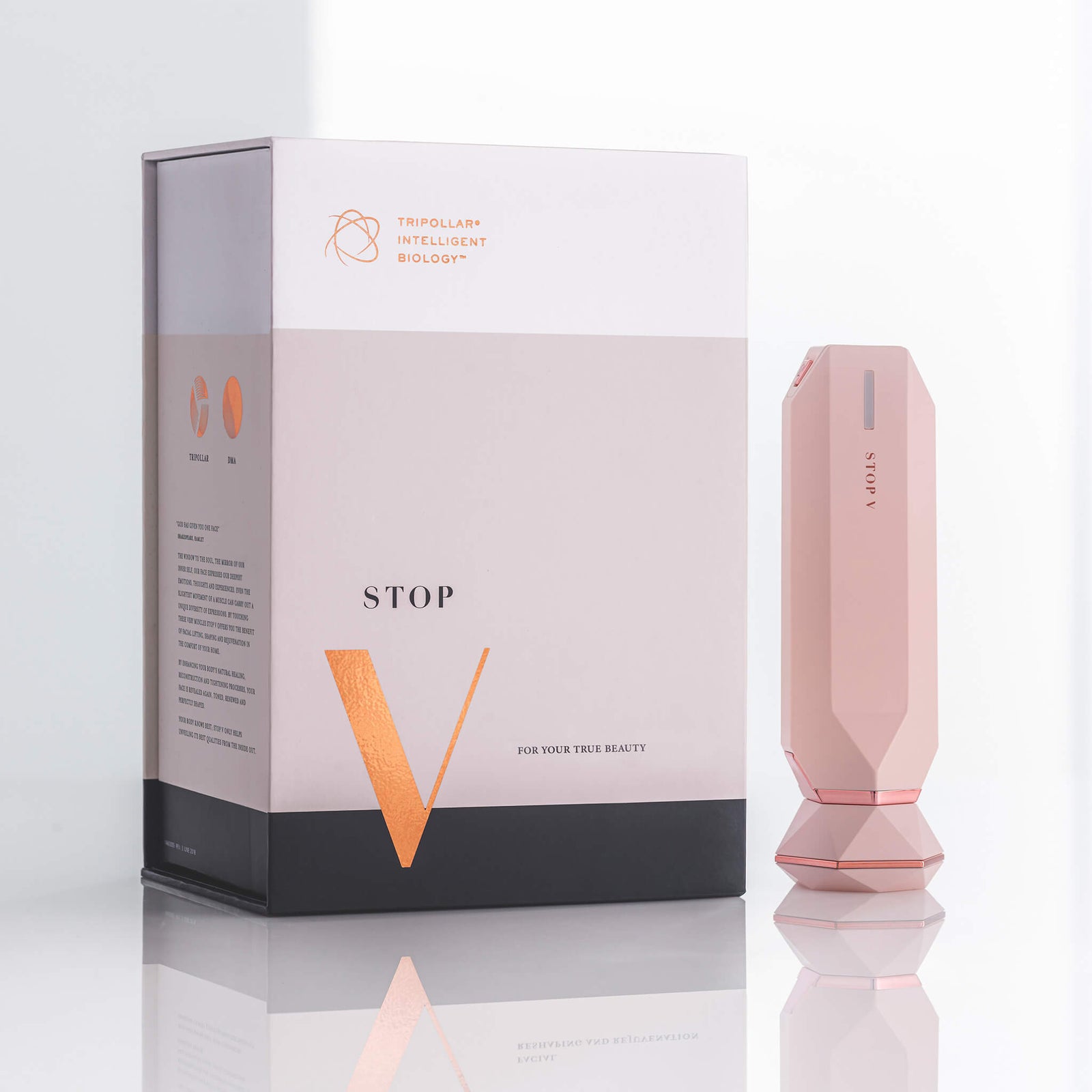 トライポーラ式RF+DMA美顔器 STOP V – アーリーバード オンライン