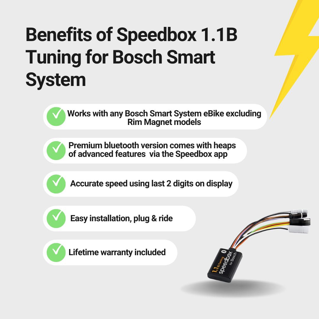 Speedbox 1.1 B Tuning Kit for Bosch Smart System - Bluetooth