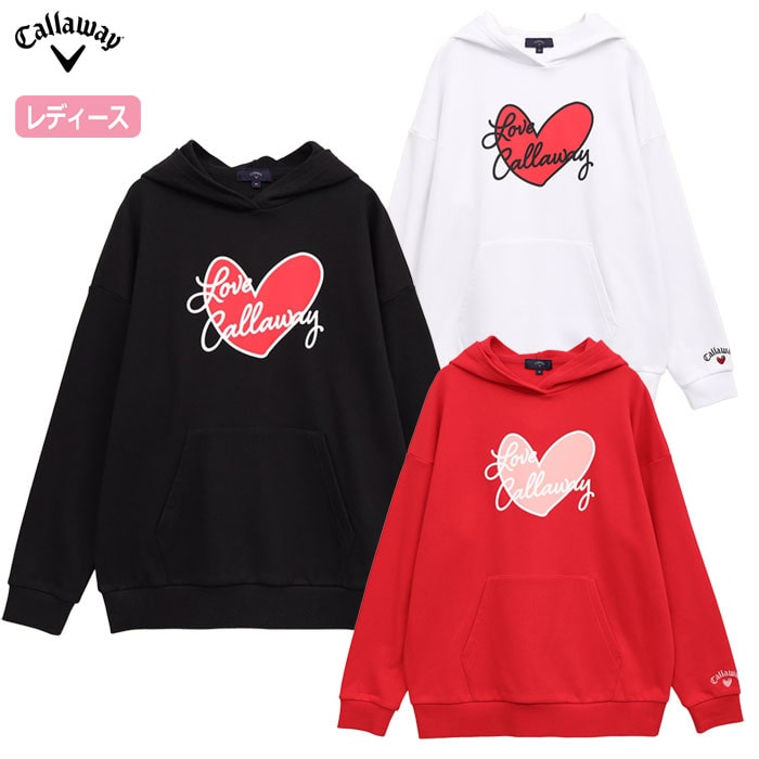 キャロウェイ ラブキャロウェイ スウェットパーカー WOMENS C25117220