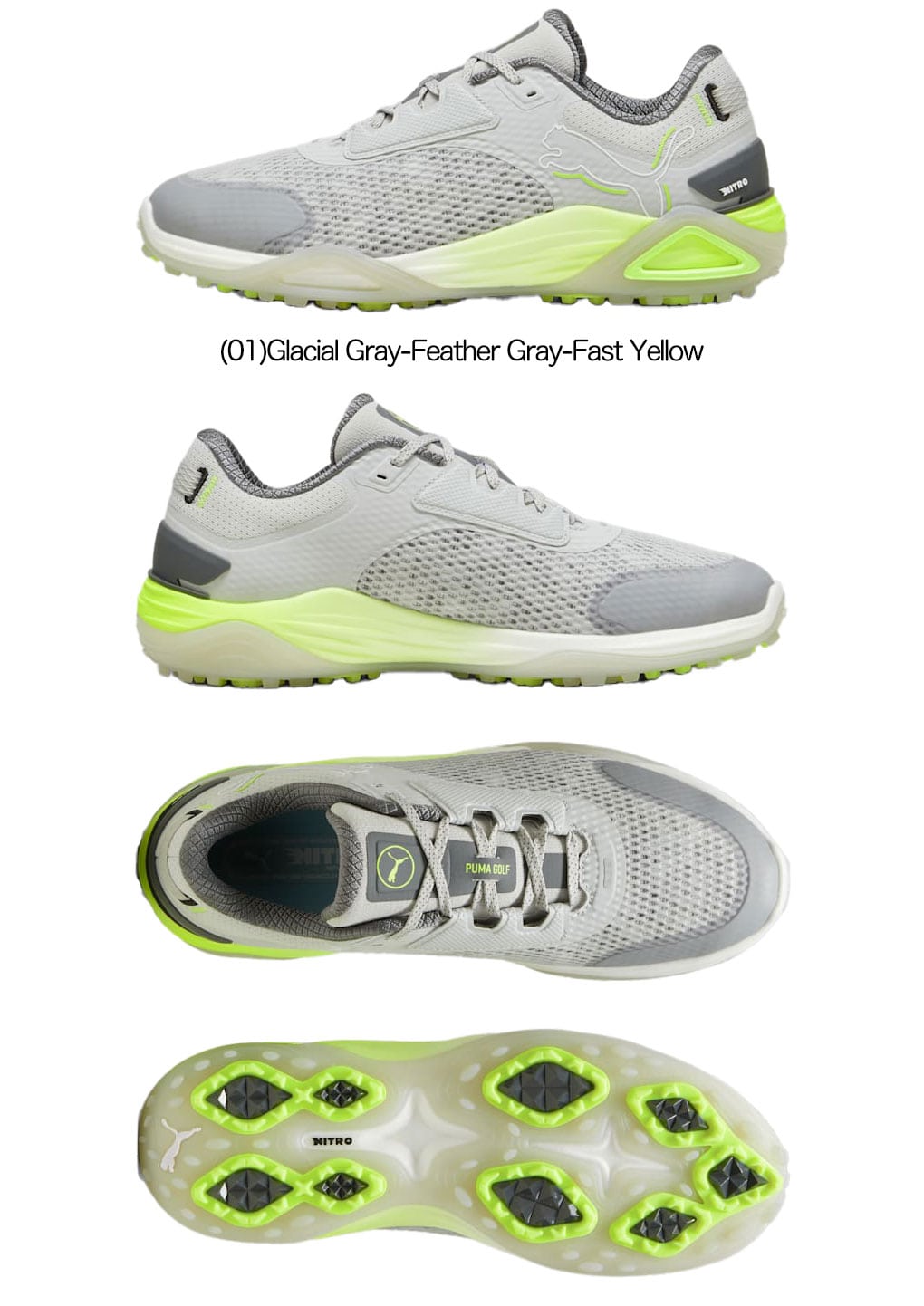 プーマ ゴルフ メンズ ゴルフ シャドウキャット ニトロ スパイクレス