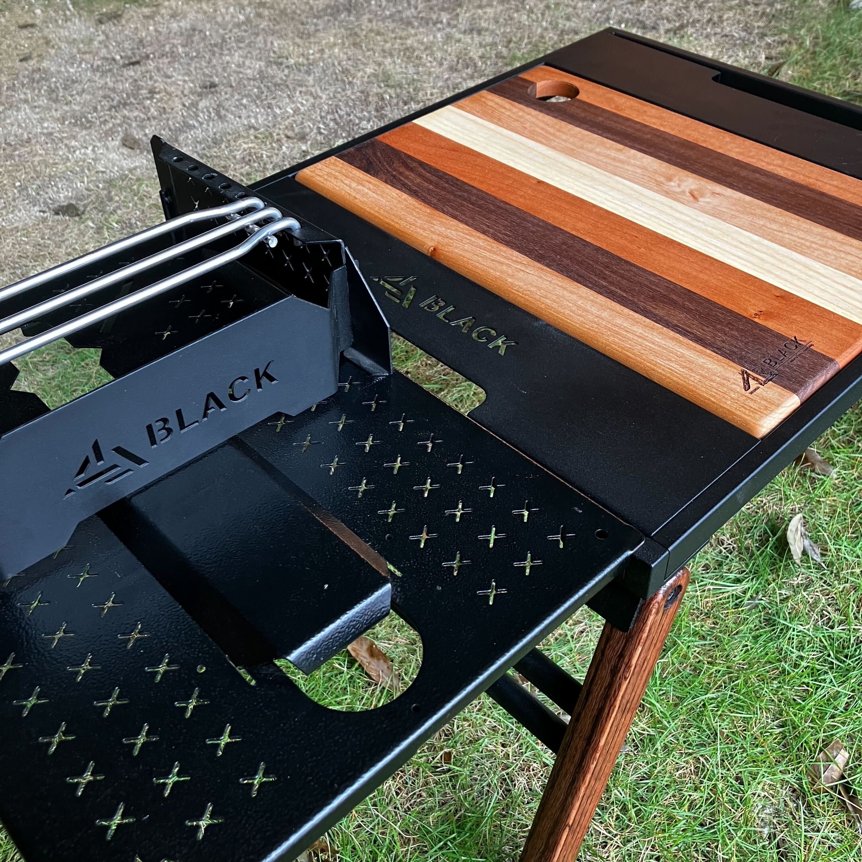 BLACK DESIGN] アイアンウッドテーブル 日和 HIYORI BLACK DESIGN