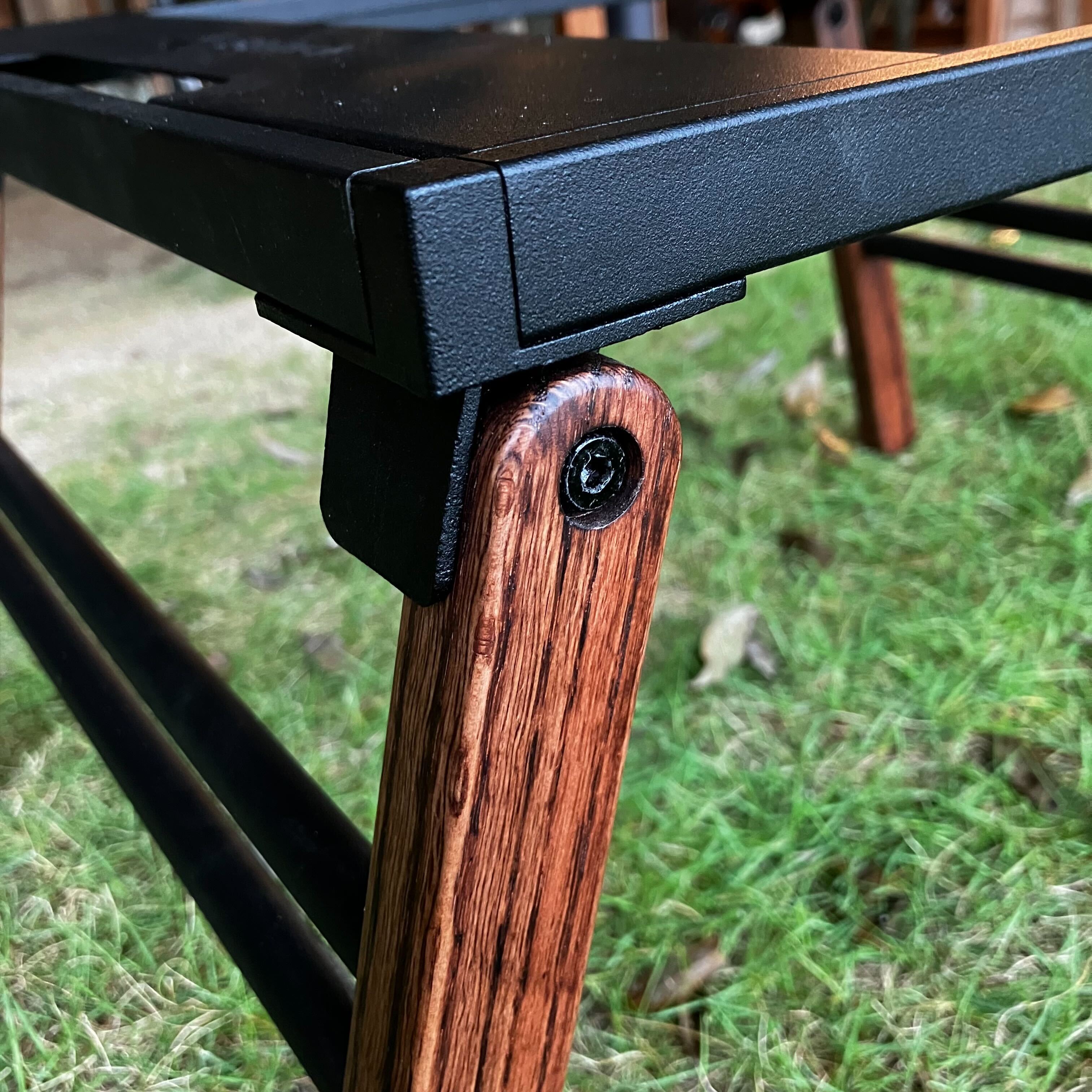 日和 HIYORI ブラックデザイン アイアンウッドテーブル 【公式通販】