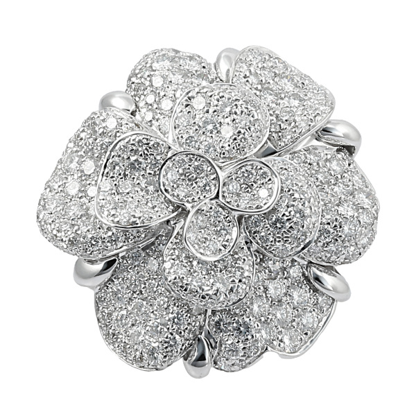 中古] シャネル カメリア J1076 リング J368046 | ジュエリーのゆきざき