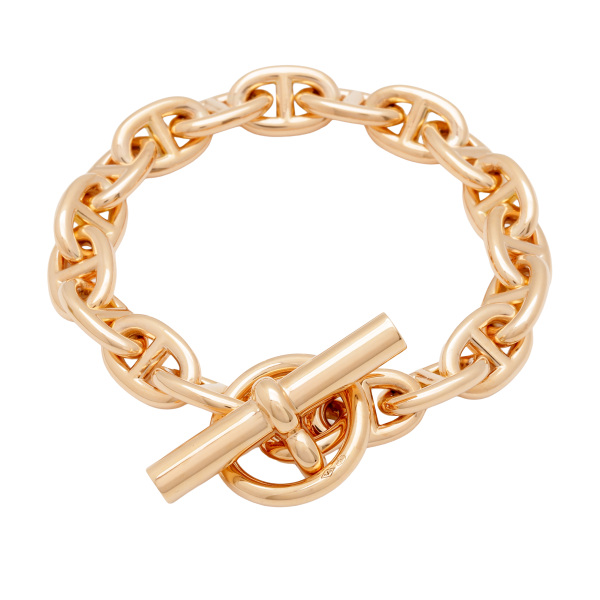 未使用] エルメス シェーヌダンクル PM 16コマ H218835B ブレスレット