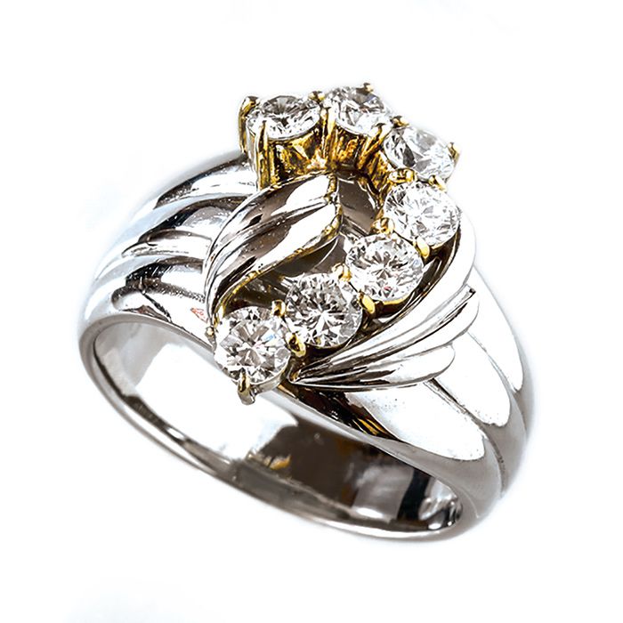 yuki-ko-uichi95.ダイヤモンド K18 リング ゆきざき K18ダイヤモンドリング