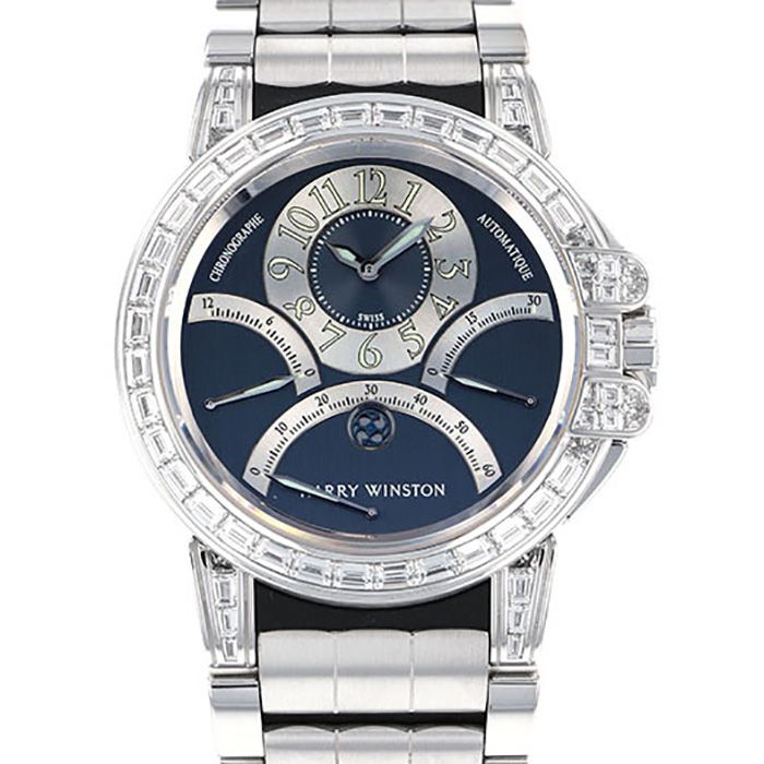 未使用] ハリー・ウィンストン オーシャン クロノグラフ トリ