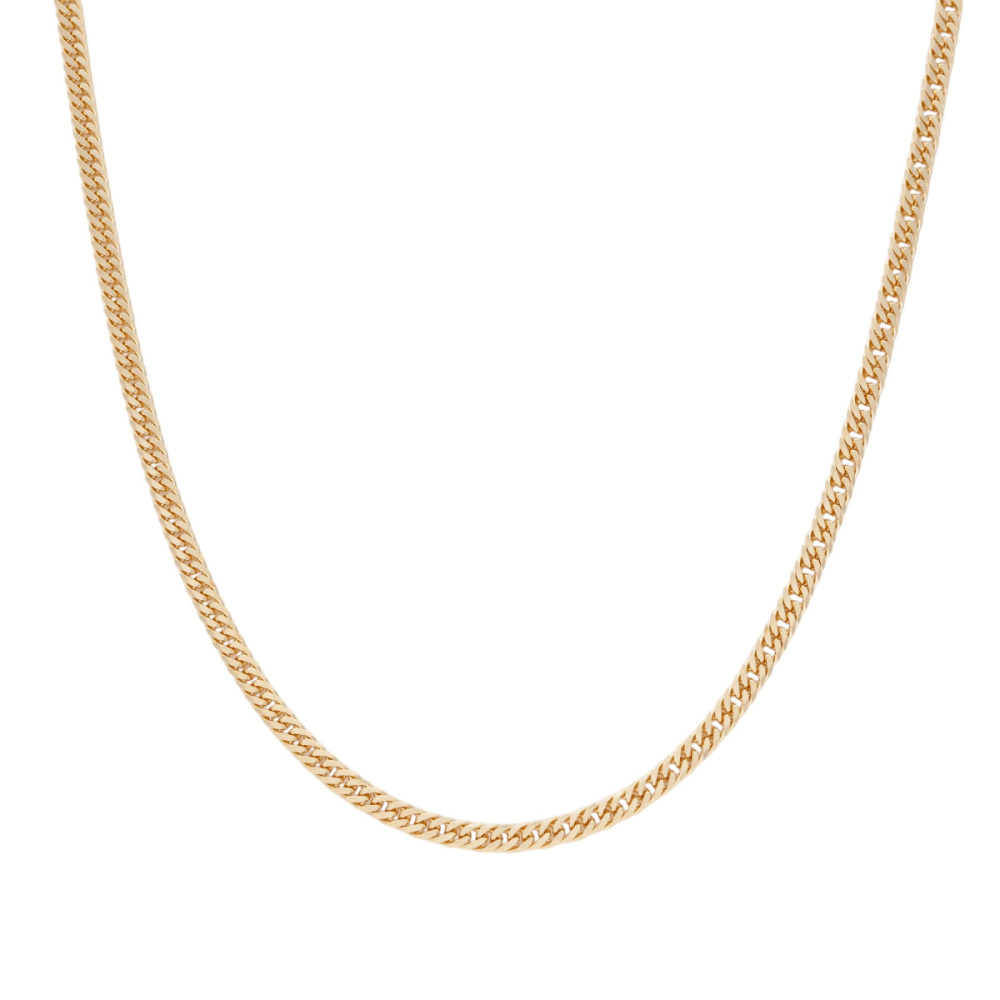 K18イエローゴールド 喜平 ネックレス ダブル6面 約60cm 約20.16g