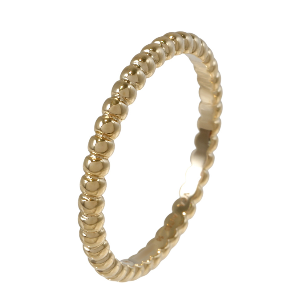 中古] ヴァンクリーフ&アーペル ペルレ ゴールドパール リング